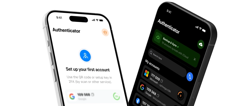 Light and Dark mode UI previews